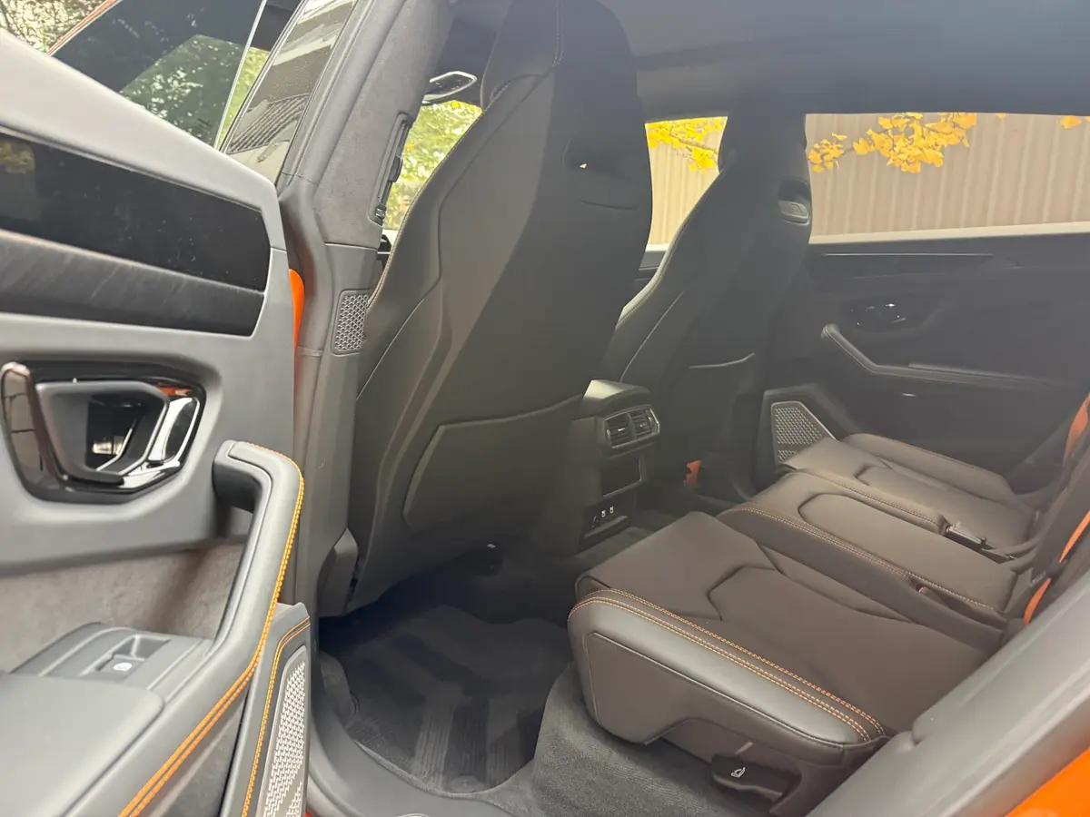 Lamborghini URUS SE 2025, dashboard — Cannes Lux Car Rental, Cannes. Corporate convoy comfort from hotel to MIPIM venue
