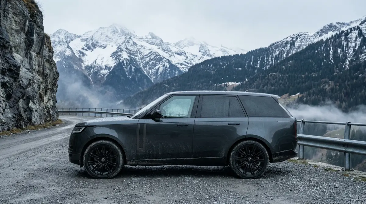 Rover Range Rover Autobiography P530 2026, exterior — Cannes Lux Car Rental, Cannes. Effortless comfort for Mougins hills and hotel arrivals