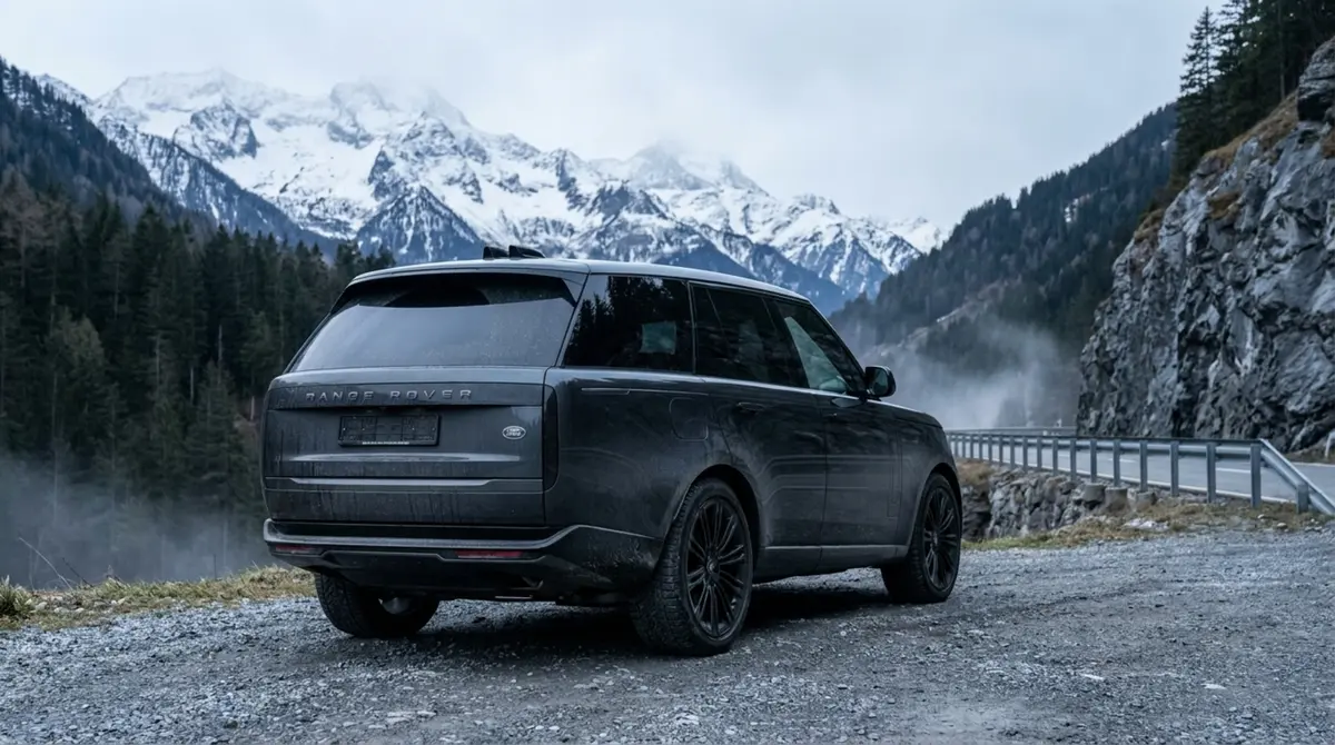 Rover Range Rover Autobiography P530 2026, front view — Cannes Lux Car Rental, Cannes. Effortless comfort for Mougins hills and hotel arrivals